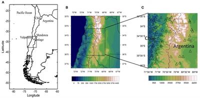 WRF High Resolution Dynamical Downscaling of Precipitation for the Central Andes of Chile and Argentina